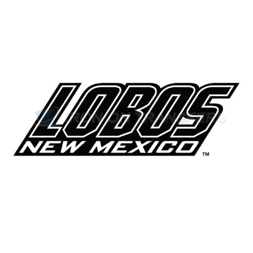 New Mexico Lobos Iron-on Stickers (Heat Transfers)NO.5424